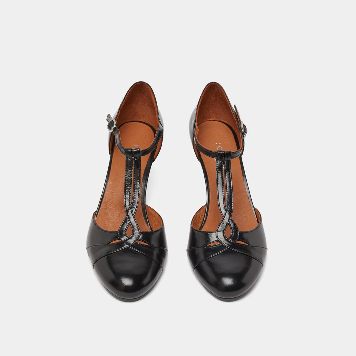 Salomés à talons et boucles ajustantes