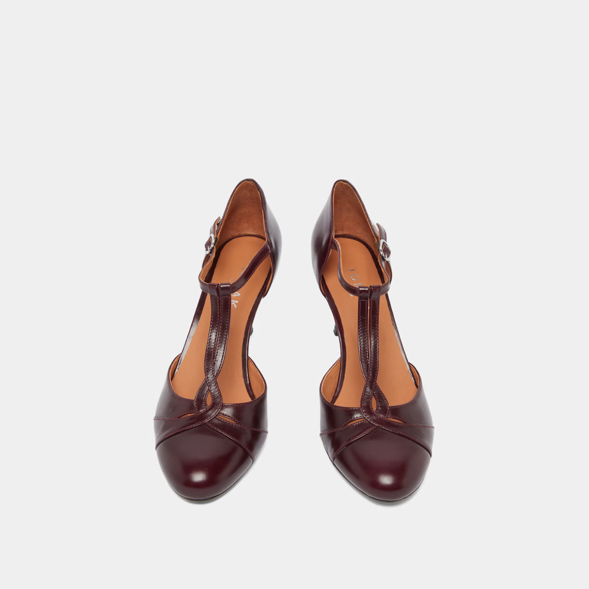 Salomés à talons et boucles ajustables