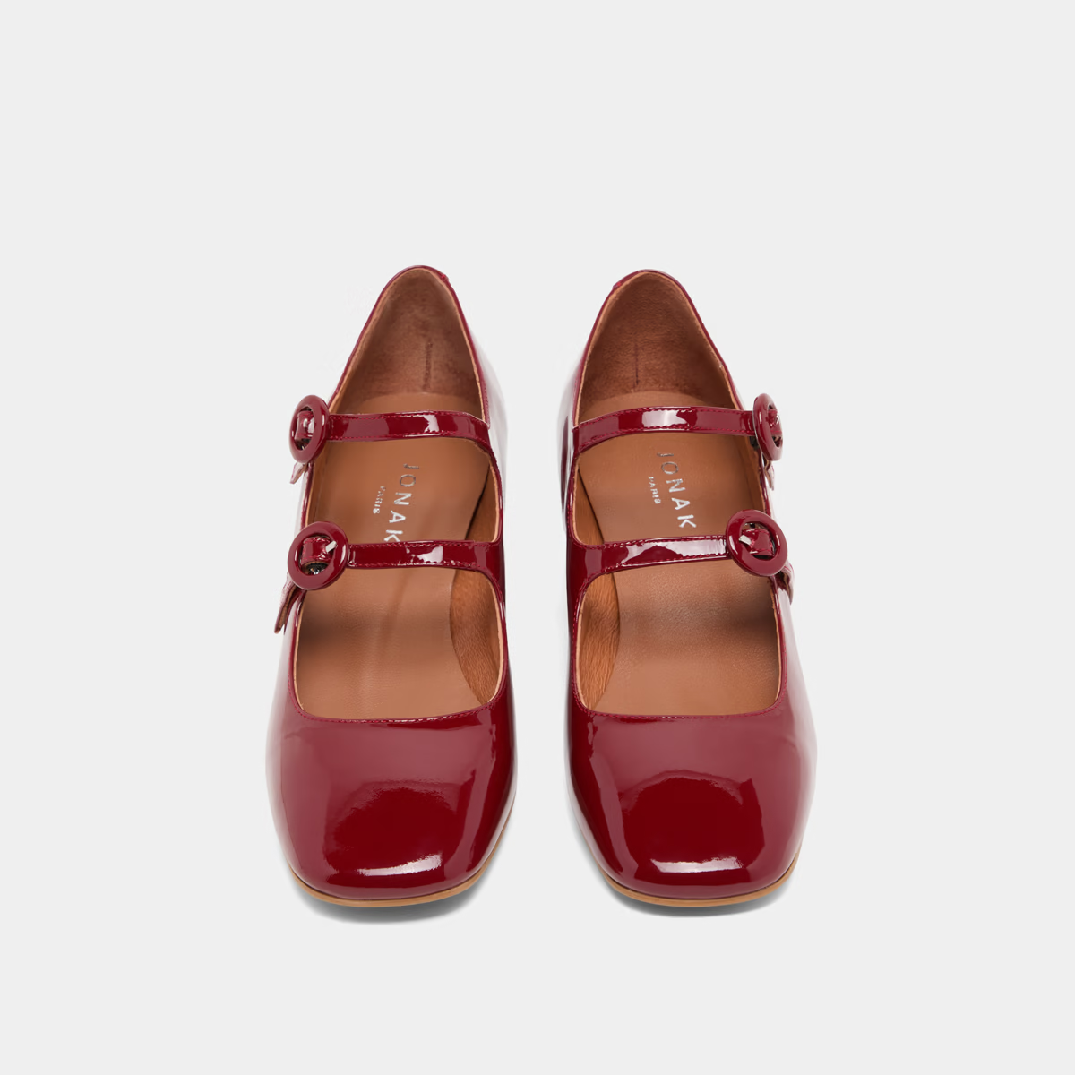 Babies à doubles brides et bouts arrondis