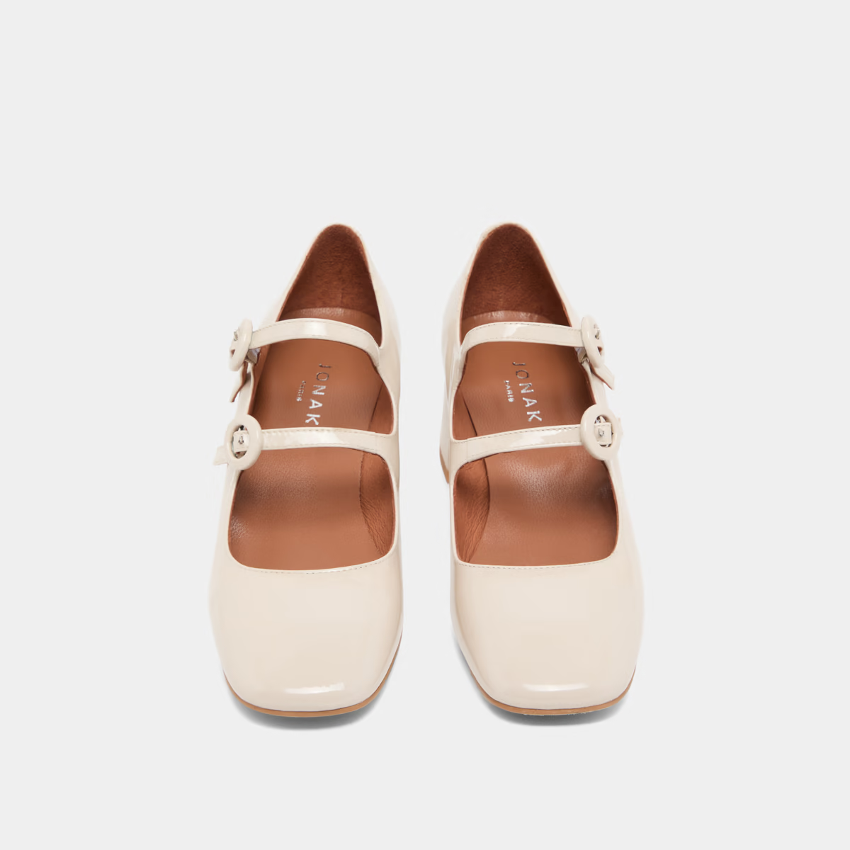 Babies à doubles brides et bouts arrondis