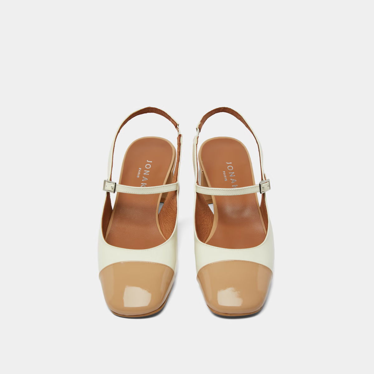 Babies à talons et bouts arrières ouverts