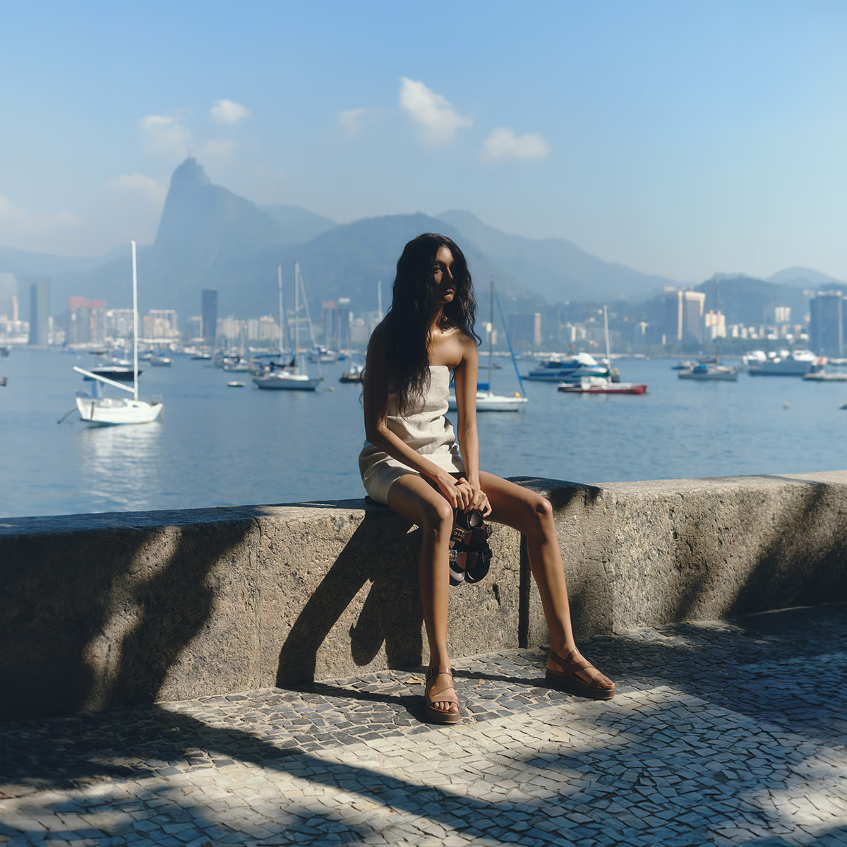 Sandales à doubles boucles