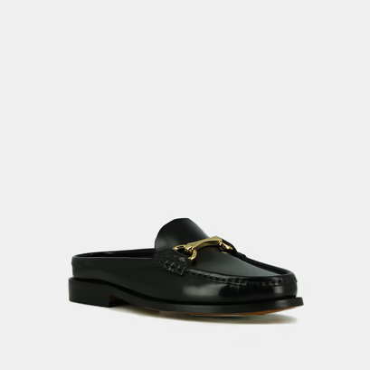 Mocassins à mors dorés