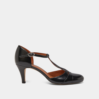 Salomés à talons et boucles ajustantes