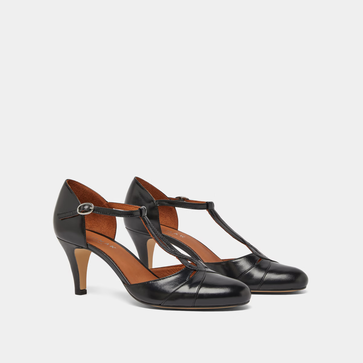 Salomés à talons et boucles ajustantes