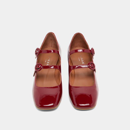 Babies à doubles brides et bouts arrondis