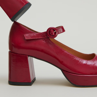 Babies à talons et brides uniques