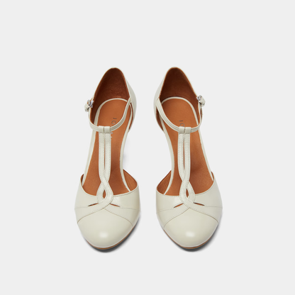 Salomés à talons et boucles ajustantes