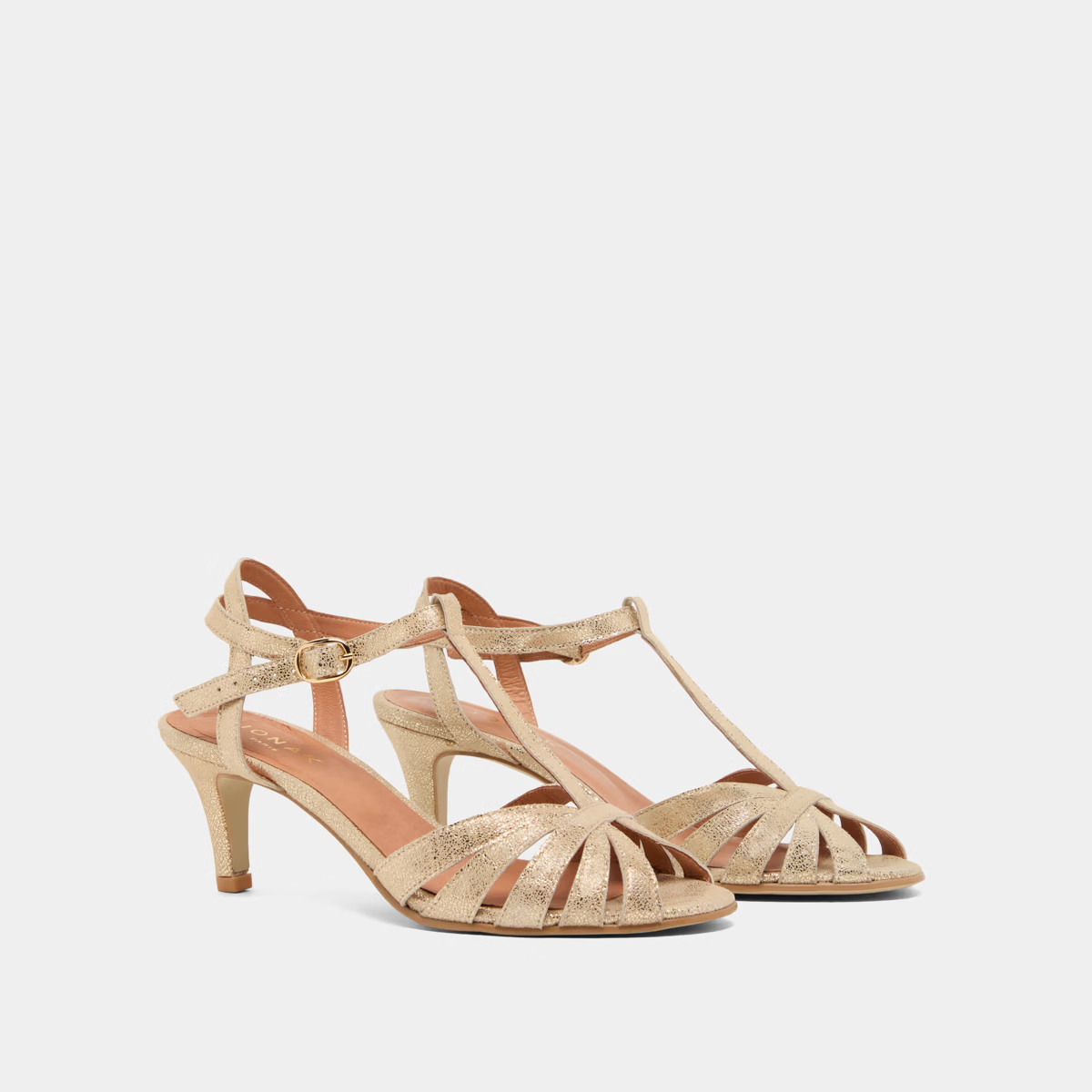 Salomés à brides et bouts ouverts