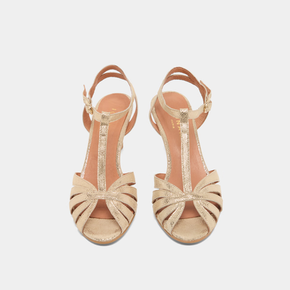 Salomés à brides et bouts ouverts