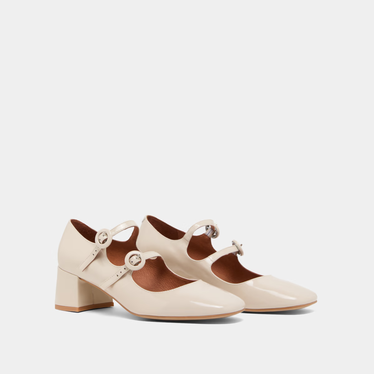 Babies à doubles brides et bouts arrondis