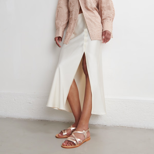 Plagettes à brides croisées