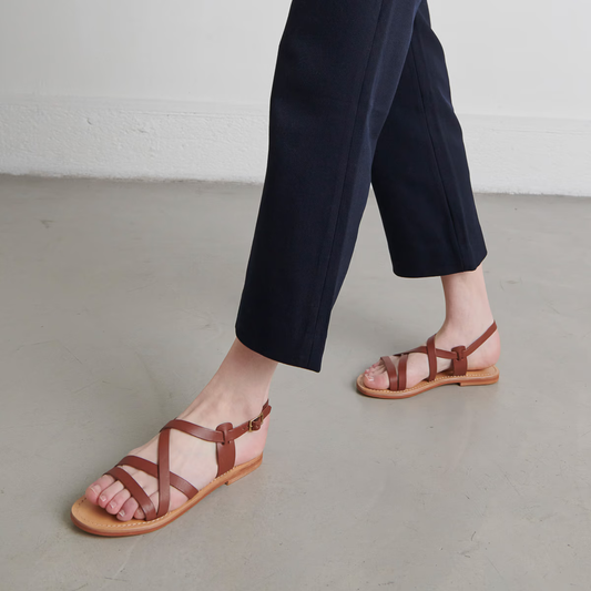 Plagettes à brides croisées